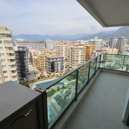 1 плюс 1 в алании р-н махмулар с собственным пляжем Id 2472 Appartamento Alanya